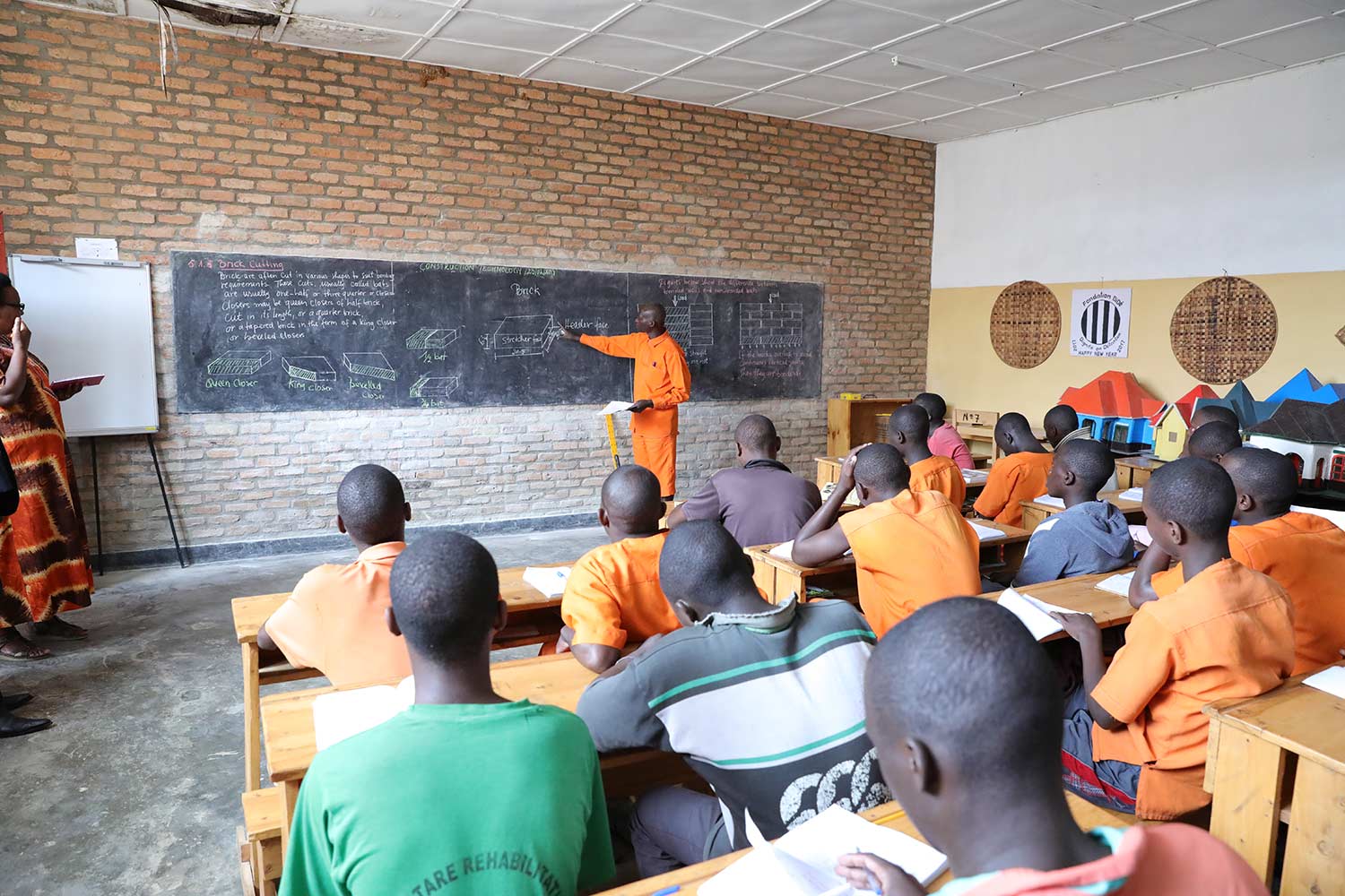 Encadrement des mineurs détenus au Rwanda